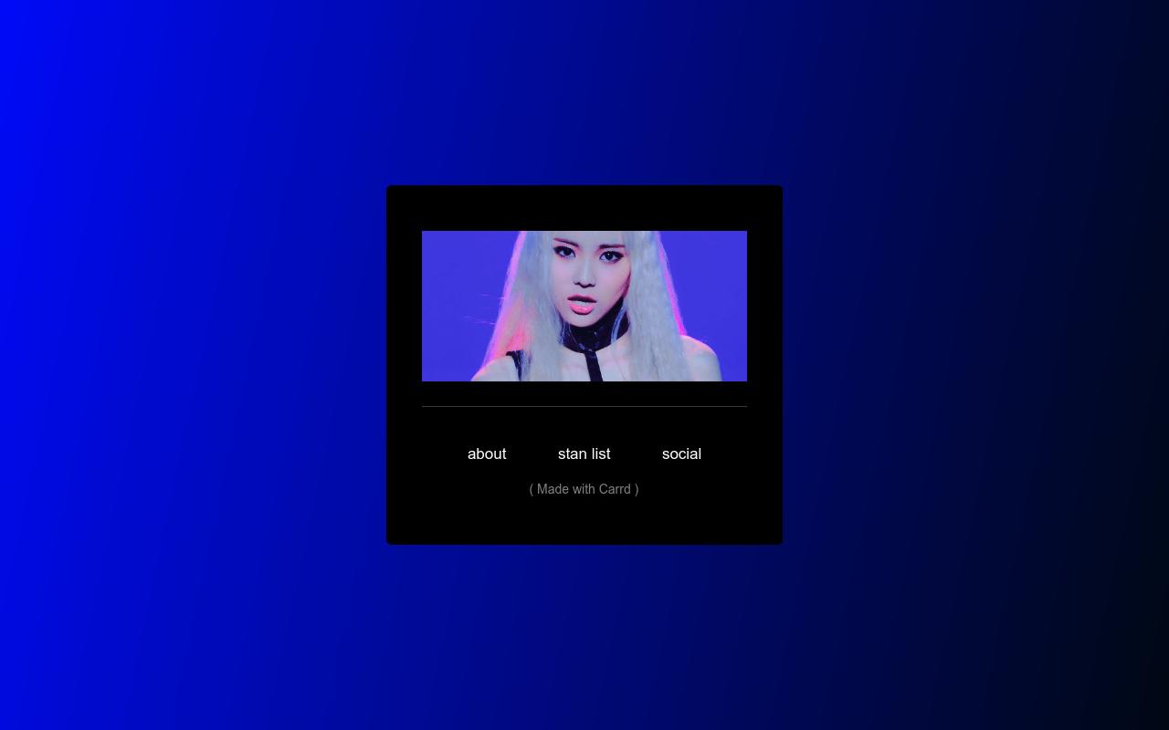 Carrd profile picture for @dress